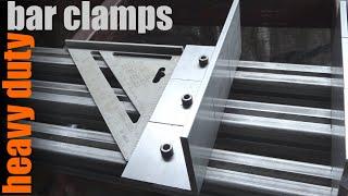 Bar Clamps Build Part 1 Heavy Duty Made From Aluminum And Stainless Steel | by Tiger Carpenter