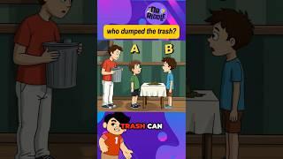 who made the mess? #riddle #game #puzzle #brainteaser #riddleoftheday #quiz #puzzlegames #funny