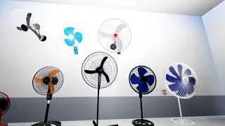 Roblox ceiling fans and table fans video. Beautiful table fans with color blades