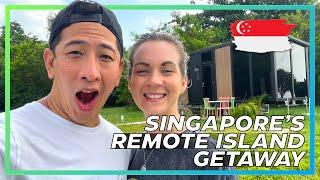 TINY HOME STAY ON SINGAPORE'S REMOTE ISLANDS // LAZARUS TINY AWAY ESCAPES AND SPEEDBOATING