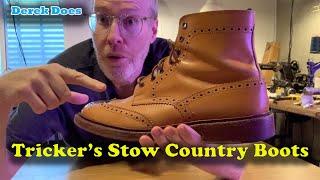 Tricker's Stow Country Boots on Derek Does.