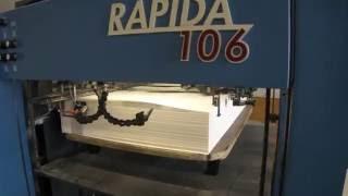 SOLD KBA Rapida 106SIS-5 PWVA used offset printing press - reference 13662