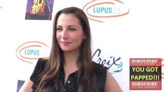 Heather McComb at the Lupus LA's Orange Ball A Night Of Superheroes at Fox Studios in Los Angeles