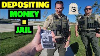 Depositing Money Is A Crime Now! Karens Call Cops To Get Me Arrested! First Amendment Audit!