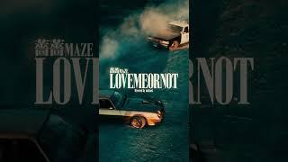 人生第一首我想法主導的單曲【LOVE ME OR NOT】Official MusicMV 在我的Yt頻道播出歌曲上架各大數位平台你們看了嗎?!