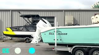 Sea Chaser 30 HFC w/ twin Suzuki 300HP engines