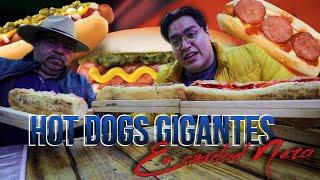 HOTDOGS GIGANTES con ingredientes de PIZZA | Pizzadogs en Ciudad Neza ft. @DonAlvaro