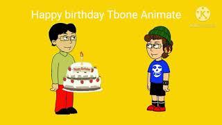 Happy birthday Tbone Animate