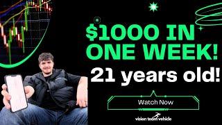 $1000 IN ONE WEEK AT 21 YEARS OLD IN THE VTV TRADE ZONE!!!!!!!!