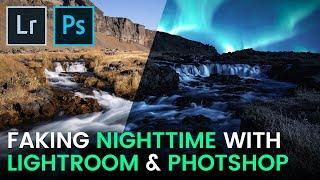 Turn Day into Night in Lightroom & Photoshop | QE #117