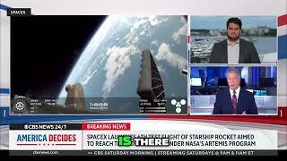 Donald Trump Witnesses HISTORY as SpaceX Launches MASSIVE Mars Rocket