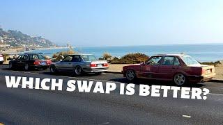 BMW E30 V8 vs S54 vs Supercharged S52