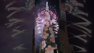 Dubai New years fireworks Burj Khalifa 2021 NYE Burj Khalifa Dubai