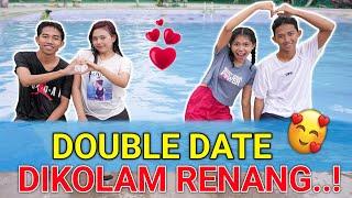 CIE CIEARIK SAPUTRA DOUBLE DATE DIKOLAM RENANG ENDINGNYA KOK BEGINI?! | Mikael TubeHD