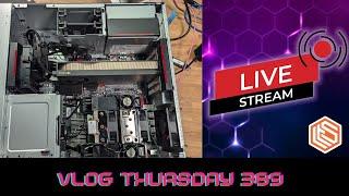 VLOG Thursday 389: My Linux Computer Upgrade, Syncing or Backing up My Data?, Tech Talk Live Q&