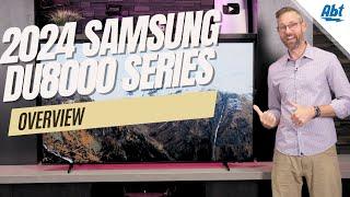 2024 Samsung DU8000 Series 4K Crystal UHD Overview