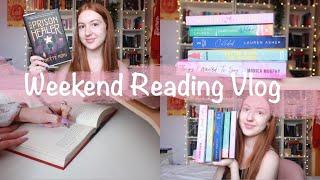 Weekend Reading Vlog  Meeting my booktube besties and lots of hauls