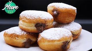 Riquísimas DONAS RELLENAS con Nutella | Muve Flavors