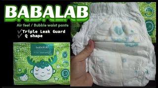 BABALAB BABY PANTS | triple leakguard | koreandiaper #diapers #babyessentials  #MarleneGabriel