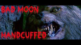 Bad Moon 1996 - handcuffed werewolf - forest scene HD