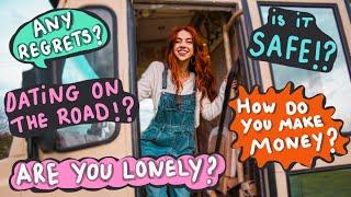 The REALITY of a Solo Female VanLifer..  (Money, Regrets & Hardest Struggles..)