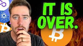 BITCOIN - IT'S OVER!