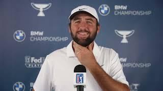 Scottie Scheffler Sunday Flash Interview 2024 BMW Championship