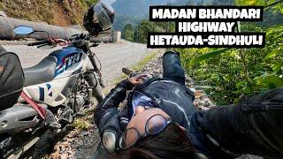 CHITWAN to ITAHARI RIDE Via Hetauda Sindhuli - Madan Bhandari Highway || Final day of Ride