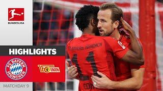 Kane can't stop scoring! | FC Bayern München - 1. FC Union Berlin | Highlights | MD 9 – Bundesliga