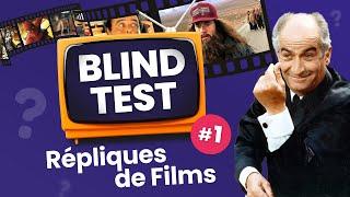 BLIND TEST : Répliques de Films - 40 Extraits - Quiz Cinéma