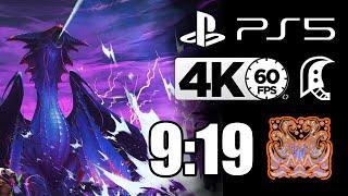 PS5 4K 60 FPS Arch Tempered Namielle  Coral Highlands Monster Hunter World Iceborne PLAYSTATION 5