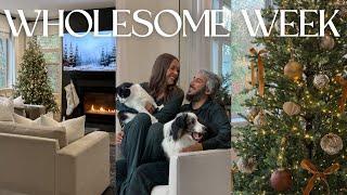 SPEND A WEEK WITH ME | cozy days, christmas moments & time off activities