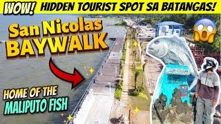 WOW! HIDDEN TOURIST SPOT SA BATANGAS! SAN NICOLAS BAYWALK: ANG GANDA NG VIEW NG TAAL VOLCANO DITO!