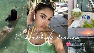 summer diaries   grwm, exploring nature & beach days