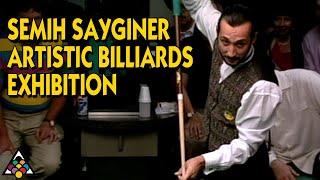 3-CUSHION BILLIARDS: SEMIH SAYGINER ARTISTIC BILLIARDS EXHIBITION