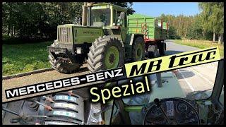 200 Km mit dem 1800er MB Trac durch Schleswig-Holstein | How to drive MB Trac? | LOHN VLOG 49