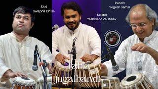 Pandit Yogesh Samsi And Yashwant Vaishnav And Swapnil Bhise Tabla Jugalbandi.