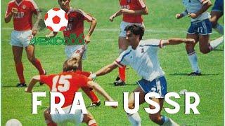 France - USSR World Cup 1986 // Goals HD quality 50 fps //