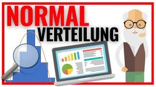 Normalverteilung in der Statistik einfach erklärt (Gaußsche Glockenkurve) 