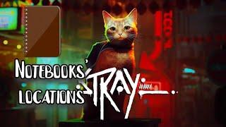 Stray All notebook locations, WHAT TO DO AFTER YOU FIND THEM.