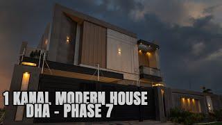 1 Kanal Modern House by Waseem Builder & Asmi Design for Sale Phase 7 DHA, Lahore - Pakistan