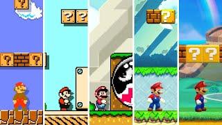 Evolution of First Levels in Mario Games (1985-2020)