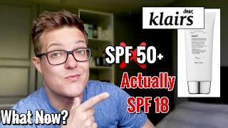 DEAR KLAIRS - Finally Reveal Their True SPF | Korean Sunscreen Testing