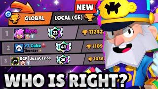 HYRA TRYING SOMETHING on CUBEWho is Right? Hyra VS Cube `Brawl Stars