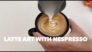 Cappuccino Latte Art with Nespresso - Tutorial