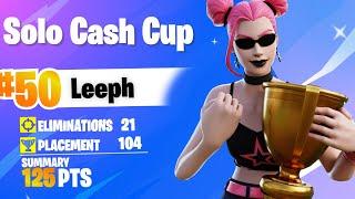  50th NAE Solo Cash Cup  (Qualified for Finals) | Leeph