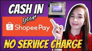 PAANO MAG CASH IN SA SHOPEEPAY NO SERVICE CHARGE VIA PAY&GO MACHINE? Tagalog Tutorial #shopee