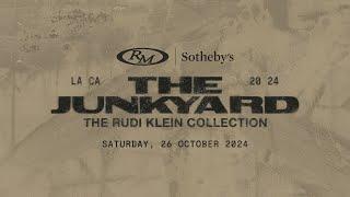 RM Sotheby's | The Junkyard: The Rudi Klein Collection – 26 October 2024