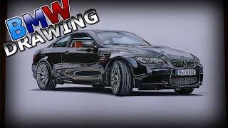 Bmw M3 (SPRCRS) Realistic Car Drawing