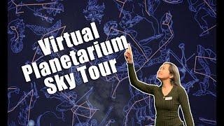Virtual Planetarium Sky Tour - Winter Triangle, Constellations and Asterisms